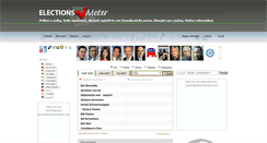 Desktop Screenshot of cs.electionsmeter.com